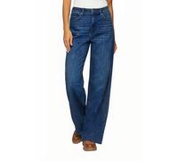 Schlagjeans S.OLIVER Gr. 36, Länge 32, blau (blue32) Damen Jeans (29054649-36) blue32
