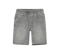 Bermuda Jeans Pull on / Loose Fit / Mid Rise / Wide Leg 110 grau 2179336.93Y7.110