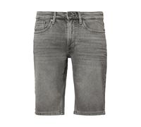 s.Oliver RED LABEL Regular Fit Jeansshorts aus Baumwoll-Mix in Mittelgrau, Größe 30