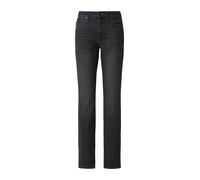 Slim-fit-Jeans S.OLIVER "Betsy", Damen, Gr. 38, Länge 32, schwarz (schwarz used), Denim/Jeans, Obermaterial: 84% Baumwolle, 14% Polyester, 2% Elasthan, casual, slim fit, Jeans, mit Stretch (92188528-3