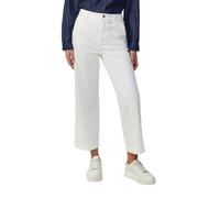 s.Oliver BLACK LABEL Wide Leg Jeans im Culotte-Stil Modell 'SURI' in Weiss, Größe 42