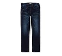 s.Oliver Jeans Seattle – Stretchjeans Regular Fit Mid Rise Slim Leg – Blau 134/SLIM