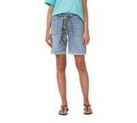 Jeans-Bermuda Karolin / Regular Fit / Mid Rise / Bindegürtel 44 blau 2165987.52Z1.44