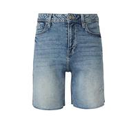 Jeans-Shorts Suri / Regular Fit / High Rise / offener Saum 36 blau 2179047.53Z4.36