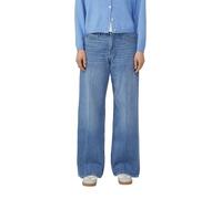 Schlagjeans S.OLIVER "SURI", Damen, Gr. 38, Länge 32, light blau, Denim/Jeans, Obermaterial: 76% Baumwolle, 23% Polyester, 1% Elasthan, normal lang, Jeans (72975556-38) light blau