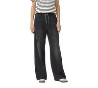 Jeans Suri / Regular Fit / Mid Rise / Wide Leg / mit Bindedetail 44/30 schwarz 2174406.99Y9.44_30