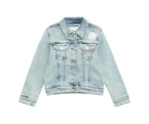 s.Oliver Jeansjacke Tüll-Blume 92 denim denim | tuell