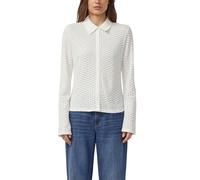 Jersey-Bluse aus Lochspitze 44 creme 2177055.0210.44