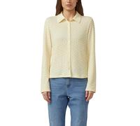 s.Oliver Jersey-Bluse aus Lochspitze