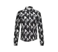 Jersey-Bluse mit All-over-Print 38 grau 2158690.98A2.38