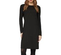 Jersey-Kleid mit Schmucksteinen 38 schwarz 2160122.9999.38