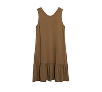 s.Oliver RED LABEL Relaxed Fit Freizeitkleid aus Baumwoll-Modal-Mix in Mittelbraun, Größe 34