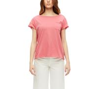 Jersey-Shirt mit offenen Kanten und Brusttasche 34 pink 2178631.4239.34