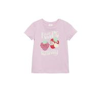 Jersey-T-Shirt im Loose Fit mit Effektprint 104/110 pink 2163374.4222.104_110