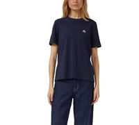Jersey-T-Shirt im Regular Fit mit Herz-Stickerei 46 blau 2174357.59D0.46
