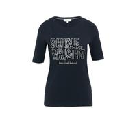 s.Oliver Jersey-T-Shirt im Slim Fit mit Frontprint