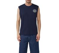 Jersey-Tanktop im Relaxed Fit mit Print M blau 2166829.58D1.M