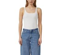 Jersey-Top aus Baumwollmix 46 weiß 2176272.0100.46