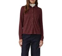 Jerseybluse mit Glitzergarn 42 rot 2172301.3902.42