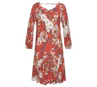 S.OLIVER Jerseykleid Damen koralle-bedruckt Gr.44