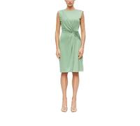 Jerseykleid in Wickel-Optik mit Knotendetail 42 grün 2180581.7261.42