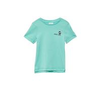 Jerseyshirt aus Baumwolle mit Front- und Rückenprint 128/134 türkis 2164881.6602.128_134