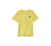 Jerseyshirt aus Baumwolle mit Front- und Rückenprint 140 gelb 2164881.1506.140