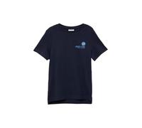 Jerseyshirt aus Baumwolle mit Front- und Rückenprint 92/98 blau 2164881.5952.92_98