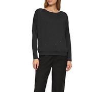 s.Oliver Damen 2158102 Langarmshirt mit Schmucksteinen, 9999, 36