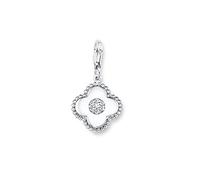 s.Oliver Jewel Damen-Charm 925 Silber rhodiniert Zirkonia weiß - 508841