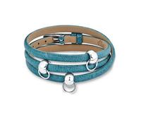 s.Oliver Jewel Damen Charms Armband Edelstahl Leder SOCHB/39 - 437796