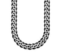 s.Oliver Jewel Herren Glieder Kette Edelstahl black SO1206/1 - 508407