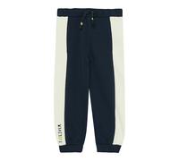 Jogginghose mit Print-Detail im Relaxed Fit 110 blau|creme 2175826.5952.110