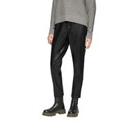 Jogpants aus Lederimitat 40 schwarz
