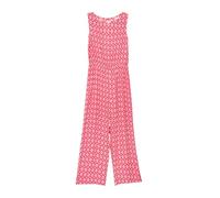 Crinkled Viskose Jumpsuit im Loose Fit mit Rücken-Cut-Out 146 pink|mehrfarbig 2166799.44A2.146