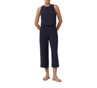 Ärmelloser Jumpsuit mit Chiffon-Layer 42 blau 2166175.5959.42
