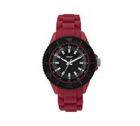 s.Oliver Jungen Analog Quarz Uhr mit Silikon Armband SO-3919-PQ