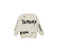 Oversized Sweatshirt mit All-over-Print 146/152 beige 2172861.80D2.146_152