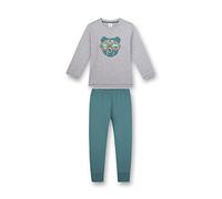 s.Oliver Jungen Schlafanzug lang grau Pyjamaset, Grey Mel, 98