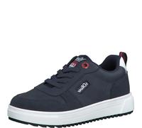 s.Oliver Jungen Sneaker zum Schnüren Bequem, Blau (Navy), 38 EU