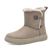 s.Oliver Jungen Winterstiefel Gefüttert Wasserabweisend, Braun (Taupe), 37 EU