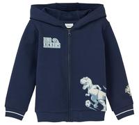 s.Oliver - Sweatshirt Jacke blau, 128/134