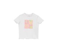 Jerseyshirt mit Frontprint 68 weiß 2130655.0100.68