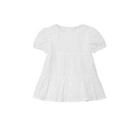 s.Oliver Junior Baby Girls Kleid mit Lochstickerei, White, 86
