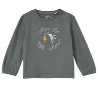 s.Oliver Junior Baby Langarmshirt - Jersey, Stickerei, Glitzerprint