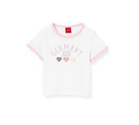 s.Oliver Junior Baby-Mädchen T-Shirt, Weiß (Weiß 100), 86
