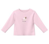 Langarmshirt mit Glitzerprint 62 pink 2178530.4117.62