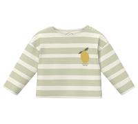s.Oliver - T-Shirt olive|creme - Gr. - 80