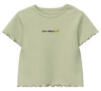 s.Oliver Junior Baby T-Shirt - Geripptes Rippware mit All-Over-Print