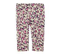 Capri-Leggings mit All-over-Print 104 gelb|pink 2163470.10A1.104